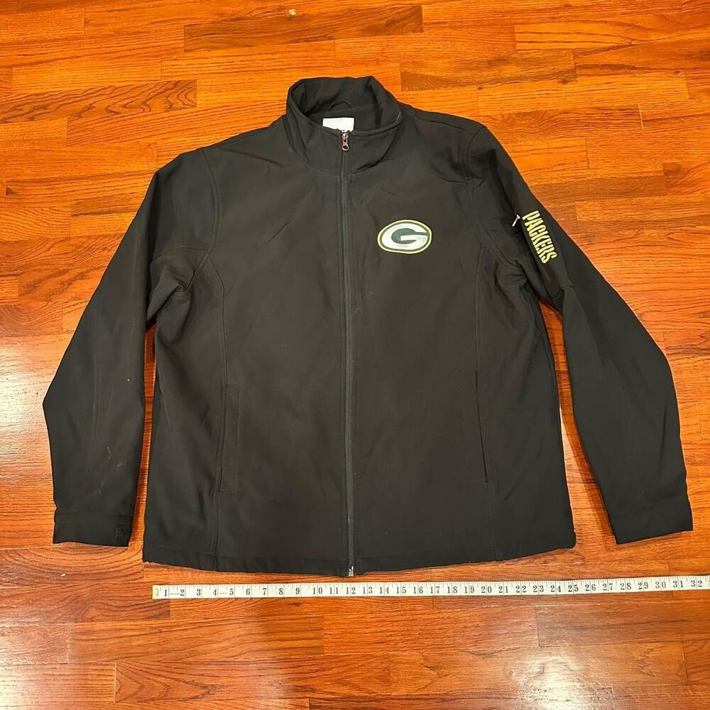 Nfl Packers Men's Black Jacket